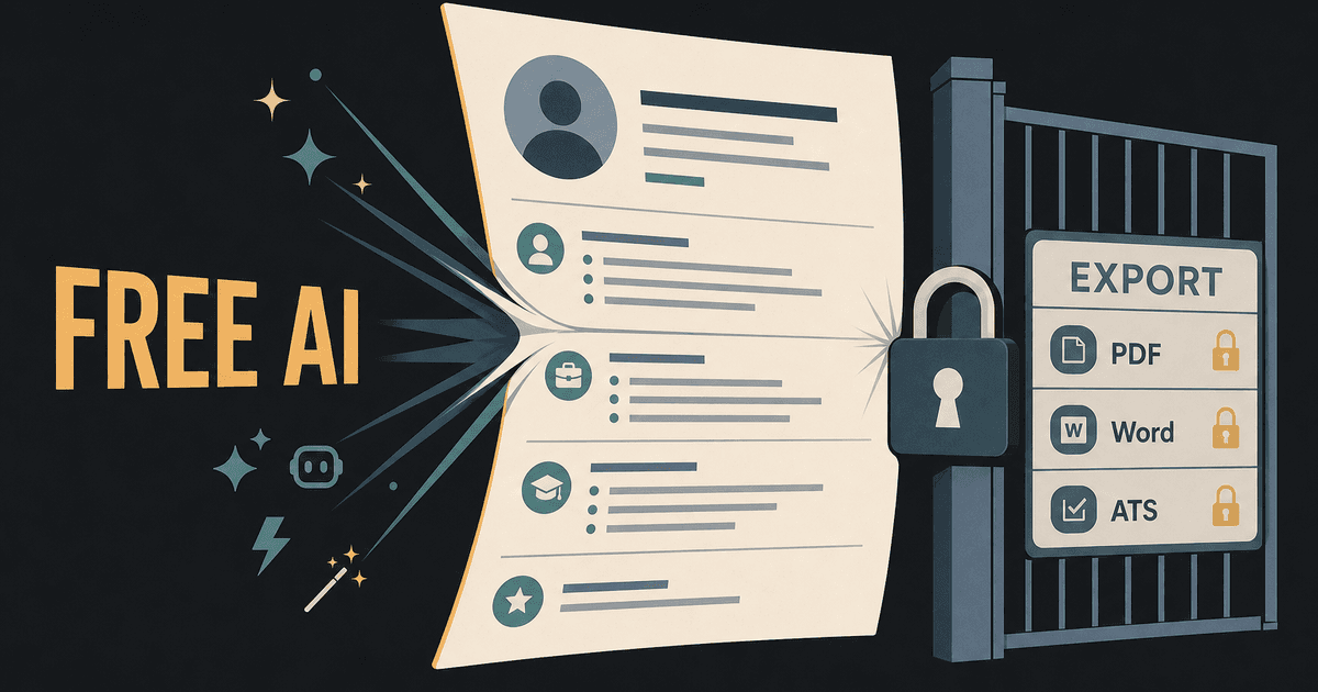 Free AI Resume Builder: What It Does Well and Fails At