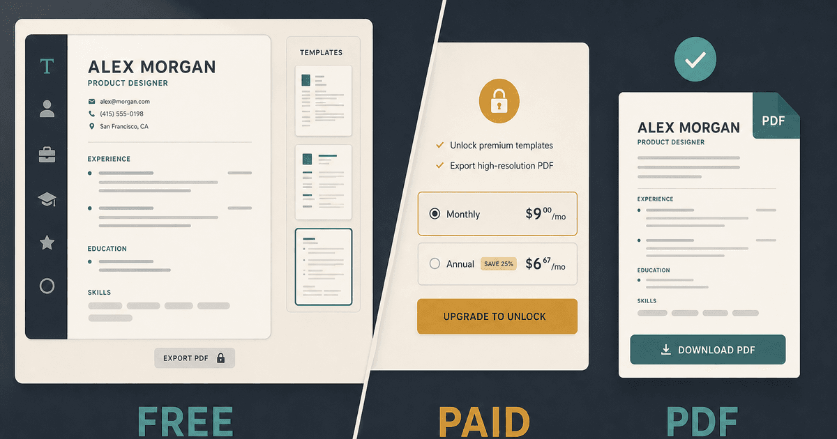 How Much Is Resume Builder? Free vs Paid Explained